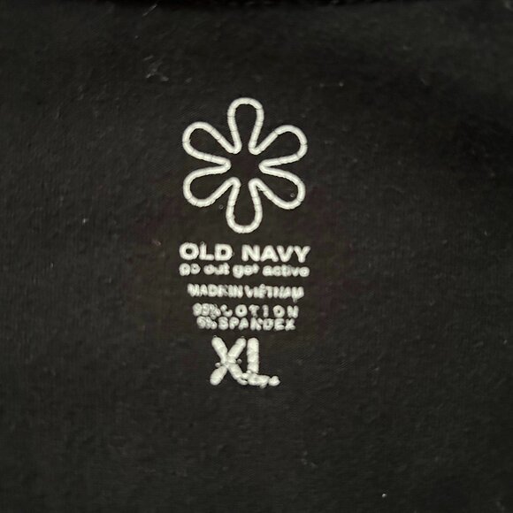Old Navy "Go Out Get Active" black full zip jacket - Picture 5 of 9